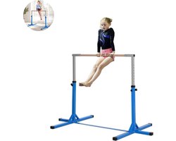 Klimrek - Rekstok - Duikelrek - Turnrek - Klimboog - Peuter en Kinderen- Verstelbaar - Blauw