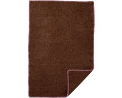 Klippan wiegdeken - Cozy - walnoot bruin - 100% lamswo l- 65x90cm