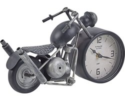 Klok BERNO 30 cm Metaal Zwart