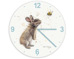 Klok Bumble&Buddies - Bree Merryn - wandklok konijn met bij