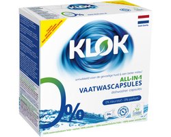 Klok Vaatwascapsules All In One 26 stuks