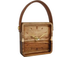 Klok "Vienne" S hout