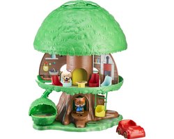 Klorofil Magische Speelboom – Interactief kinderspeelgoed – Speelgoed vanaf 1.5 jaar – Inclusief 2 dieren: Eliot de Vos & Ruby de Beer – 15-Delig – Kunststof
