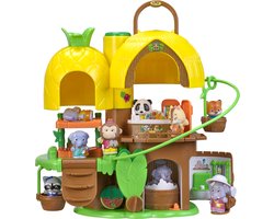 Klorofil Speelset De Tropische Ananas - Interactief Kinderspeelgoed – Poppenhuis - Met figuur uit de apen familie - vanaf 18 maanden