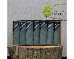 Klud Microvezel Vaatdoekjes - Groen - Set van 7
