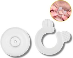 Knaak Dekbedclips - 4 Stuks - Transparant - Dekbed Klemmen tegen Verschuiven - Herbruikbaar