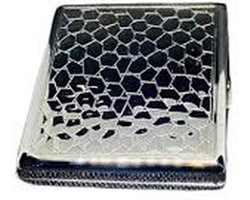 Knaak Luxe Sigarettenhouder - Opbergdoosje - Metalen Koker - Geschikt voor 20 Sigaretten - Zilver