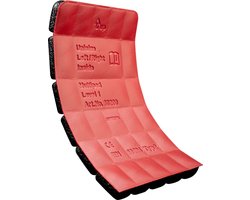 Kneetek Kniepolster MultiPad 250x150x20 mm (Paar) Schwarz/Rot