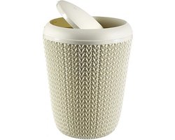 knit badkamer afvalbak 6L