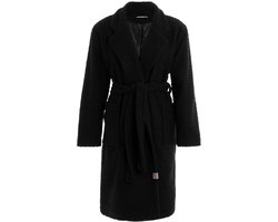 Knit Factory Esra Mantel - Zwart - 40/42