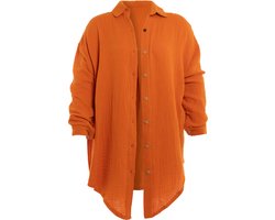 Knit Factory Yuki Blouse - Orange - 36/44
