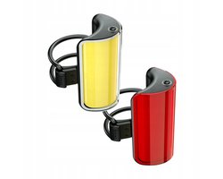 Knog Cobber Mid Twinpack Fietslampen - 320lm, USB, 330° Zichtbaarheid