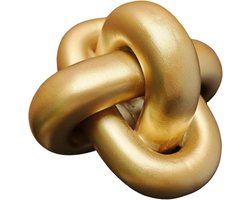 Knoop standbeeld sculptuur - hars ornamenten voor woonkamer, decoratieve woonaccessoires voor plank decor, slaapkamer en keuken ornamenten