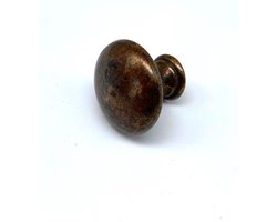 Knop Messing Antiek 25mm