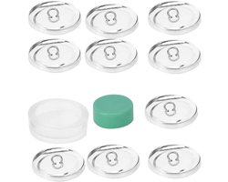 Knoppen Maken Kit - Stoffen Knoppen - Handgemaakte Ambachten - Inclusief Gereedschap - 30 MM