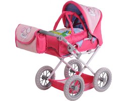 KnorrToys Poppenwagen Theodor & Friends Ruby - Combi poppenwagen met luiertas
