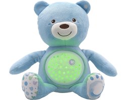 Knuffel projector Baby Bear First Dreams blauw