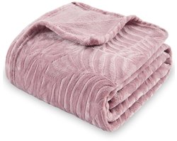 Knuffeldeken - Zacht Flanel-Fleece - Oudroze - 150 x 200 cm