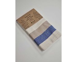 KOCHERE - Theedoeken - Keukendoeken - Vaatdoek - Theedoeken en keukendoeken set - 2 delige - 100% Katoenen- Beige