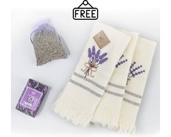 Kochere - theedoeken- keukendoeken - vaatdoek - theedoeken en keukendoeken set - Keukenhanddoeken - 3 stuks - 100% Katoenen - 45x70 cm