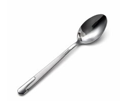 Kochmann - Dessertlepels 6 Stuks - RVS Dessert Lepels - Koffielepels - Hoogwaardig Roestvrij Staal - Vaatwasserbestendig - Luxe Mat Design - 13,7 cm - Dessert Bestek Set - Koffie Lepels - Yoghurt Lepels -IJs Lepels - Keuken Bestek - Kahve kasik - Cay