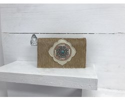 KOEIENHUID DAMES PORTEMONNEE