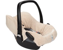 Koeka autostoelhoes 0+ 3/5 punts wafel Antwerp sand One Size