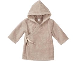 Koeka Baby Badjas - Ochtendjas - Voor Jongen En Meisje - Met Capuchon - Dijon - Badstof Van Biologisch Katoen - Lusvaste Badstof