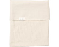 Koeka Baby dekentje ledikant flanel Cairo - warm wit - 100x150cm