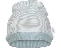 Koeka - Baby mutsje Palm beach - Soft sapphire - S
