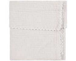 Koeka Elba Ledikantdeken Lace - 100 x 150 cm - Stone