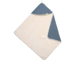 Koeka omslagdoek wafel/teddy Oslo bluestone 100x105