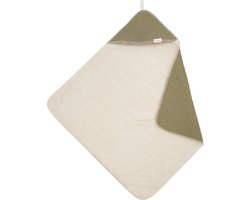 Koeka omslagdoek wafel/teddy Oslo moss 100x105