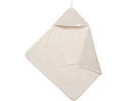 Koeka omslagdoek wafel/teddy Oslo sand 100x105