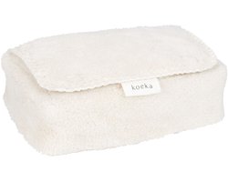 Koeka teddy hoes voor babydoekjes - Malmö - pebble