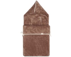 Koeka voetenzak 0+ 3/5 punts Malmö | teddystof | caffe | bruin | 0-6 maanden