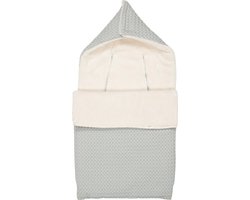Koeka voetenzak 0+ 3/5 punts wafel/teddy Oslo ocean air 0-6 Maanden