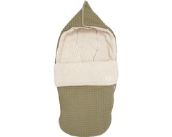 Koeka Wafel Oslo Voetenzak Buggy - Teddy - Moss