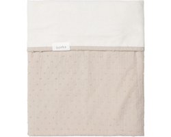 Koeka Wiegdeken Cotton Fleece Napa Clay