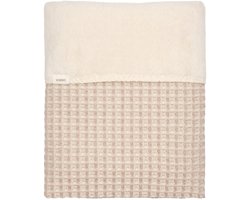 Koeka wiegdeken wafel/teddy Oslo crumble 100x75
