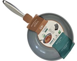 Koekenpan 20 cm keramisch PFAS-vrij – Terra Orange
