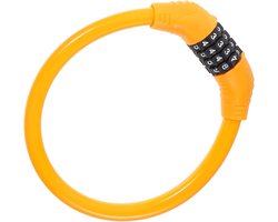 Koelkastslot combinatie beveiligingsslot Geschikt voor koelkasten, vriezers en kasten eenvoudig te installeren geel eendelig