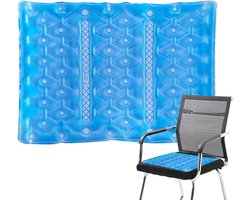 Koelmat Hond - Koelkussen Stoel - Hitteverlichting - Passieve Koeling - 40 x 30 cm - Blauw