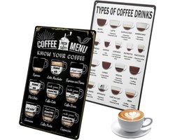 Koffieaccessoires - 25 Koffierecepten - 20 x 30 cm