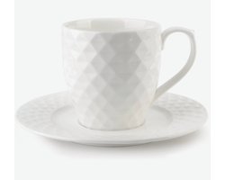 Koffiekop met schotel - 23cl | Diamond
