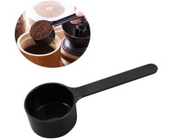 Koffiepoederschepje - Koffie Schepje - Maatschepje - Lepel - Maatlepel - keukengereedschap - Kookgereedschap - 15g - 30ml - PP - Zwart - Koffie Accessoires