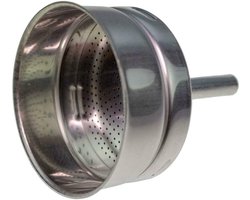 Koffiepot met trechter - geschikt voor 9 kopjes - metaal