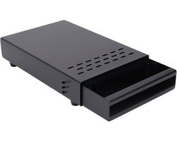 Koffiezetaccessoire met RVS en rubber, ideaal voor het maken van espresso en het verzamelen van koffiedik