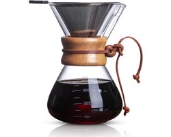 Koffiezetapparaat, 400 ml Druppelaar Set Borosilicaatglas Koffie Karaf Brewer - Thuis, Cafe, Feest