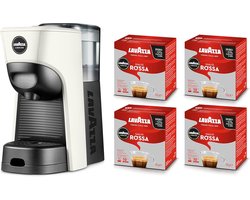 Koffiezetapparaat - Eenkops machine - Snelle espresso - Gemaakt van gerecycled materiaal - Compact formaat - Wit